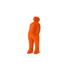 the visitor orange guido deleu gardeco